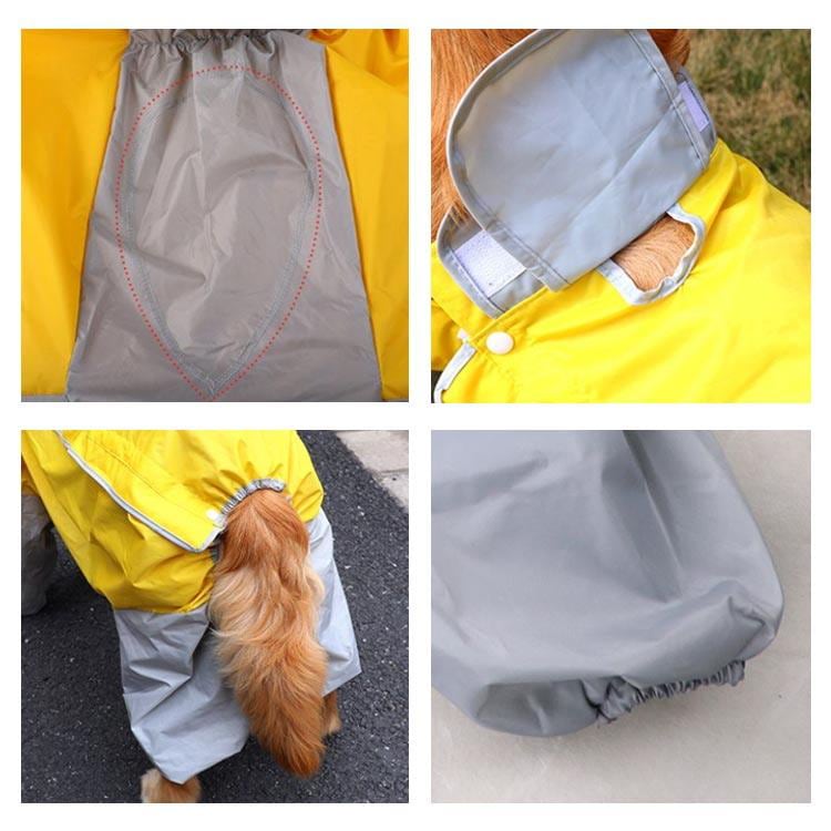 犬服 ドッグウェア レインコート大型犬向け フード付き カッバ 雨具 雨合羽 雨ガッパ 春 夏 秋 冬 合羽 防水 梅雨 ポンチョ 大型犬 大きい