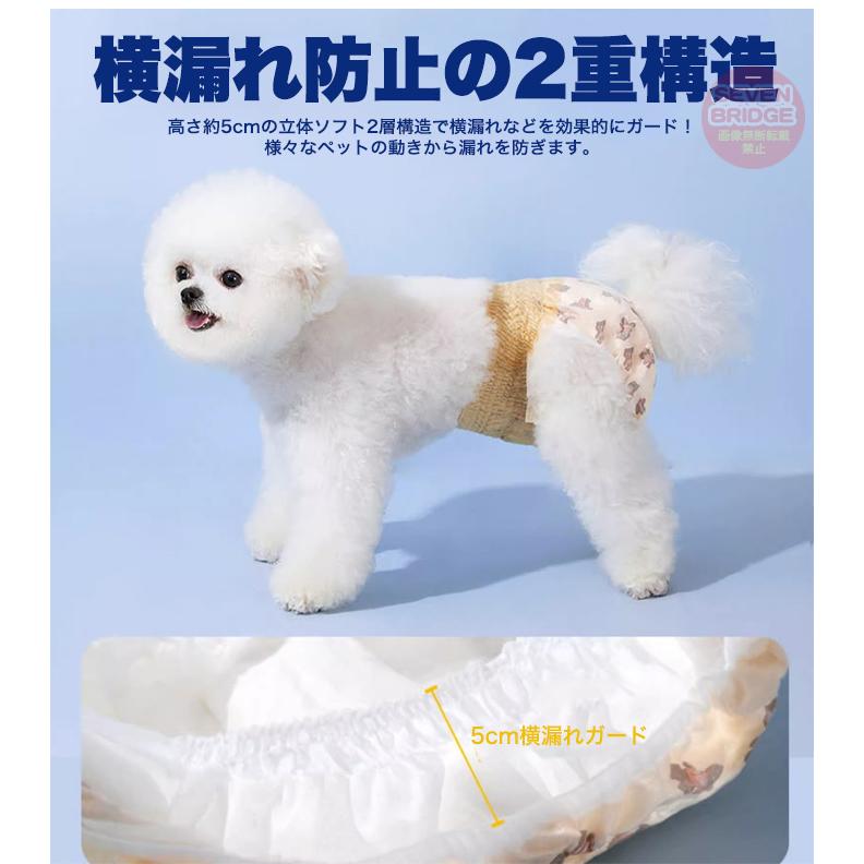 オムツカバー 介護 マーキング防止 サニタリーパンツ 犬 マナーパンツ Sサイズ 吸収 トイレ 使い捨て 10枚入り ドッグウェア しつけ