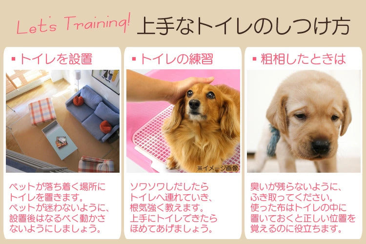 <a href="https://www.qoo10.jp/gmkt.inc/Search/brand.aspx?brandno=114450" target="_blank" class="title_brand" id="btn_brand" title="WEIMALL">WEIMALL</a>トレーニング ペットトイレ トイレ しつけ トレー お手入れ簡単 ステップ壁 飛び散り防止 メッシュ 足濡れ防止 犬トイレ ペットシーツ イタズラ防止 小型犬 中型犬 猫 うさぎ