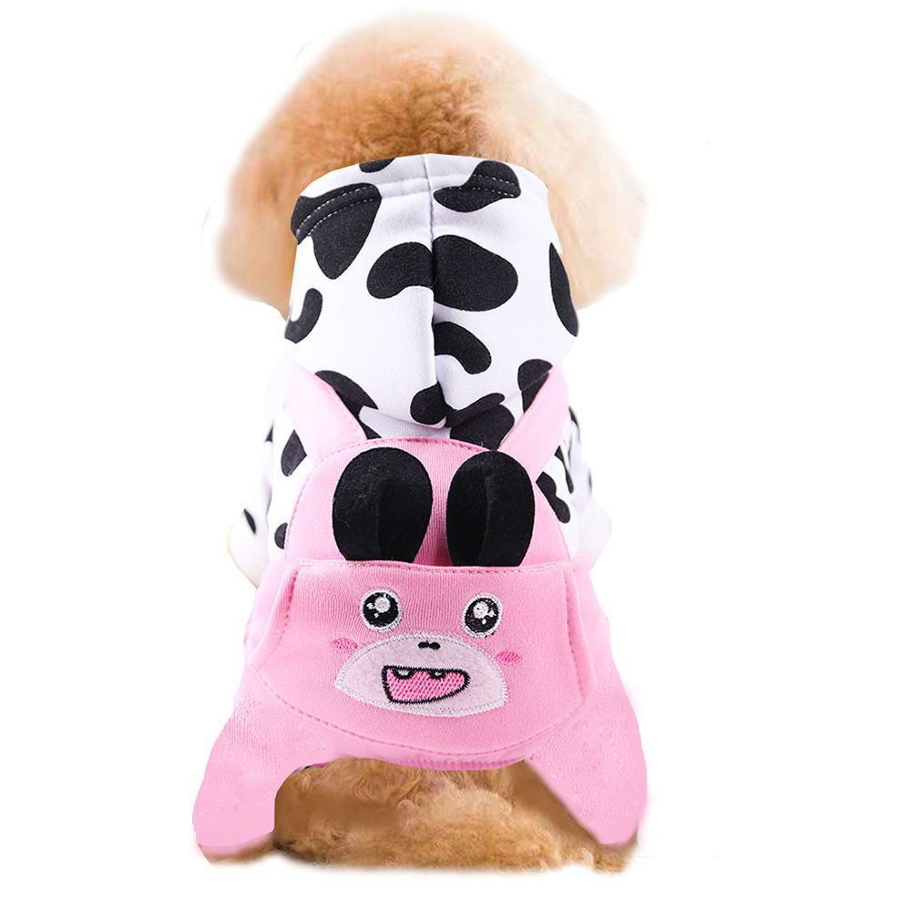 ペットウェ 犬服 秋冬四足厚手ペット犬猫服秋冬服用品