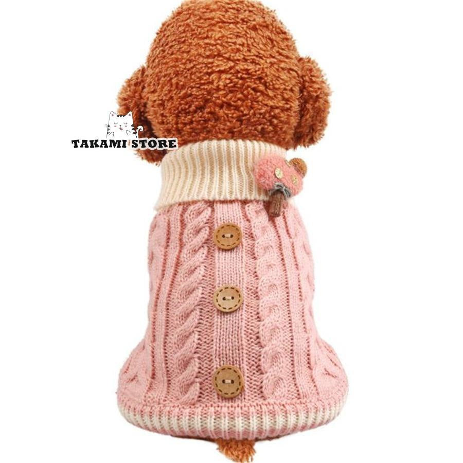 ドッグウエア 犬 服 犬服 犬の服 秋冬 ニット セーター 犬用 タートルニット トイプードル 超小型犬 中型犬 ペット用 犬ウェア おしゃれ 可愛い