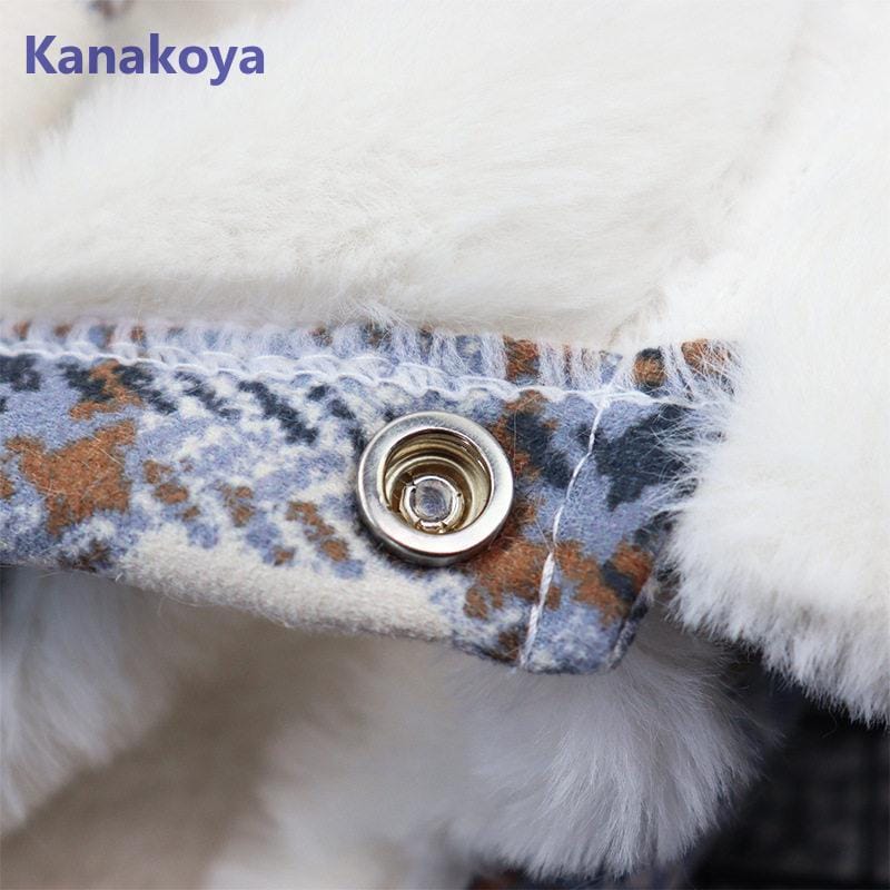 犬 服 ペットウェア 秋 冬 裏ボア 裏起毛 チェック柄 保温 防寒 あったか ドッグウェア 小型犬 中型犬 ペット用 愛犬 猫 旅行 お散歩