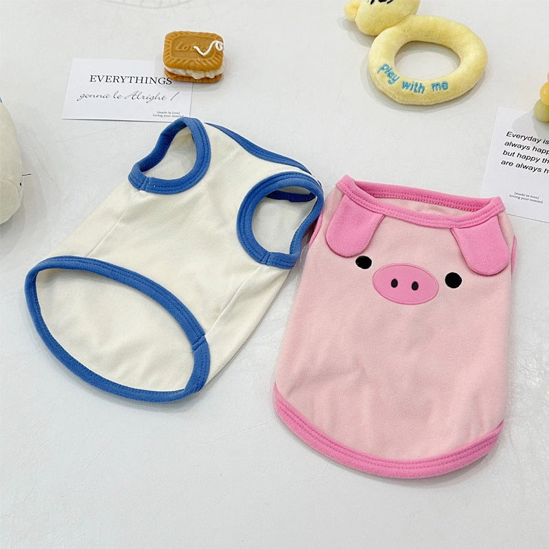 春夏新作 犬服 ペット服 犬 洋服 ペット 犬用品 小中型犬 25年新しいペットの犬の春と秋のベスト小型犬の子犬の服