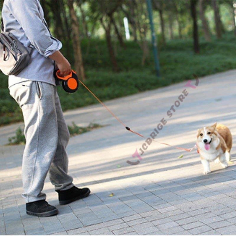 ペット用伸縮リード 犬用リード ペットリード 巻き取り式 ドッグリード 自動巻き ペット牽引ロープ