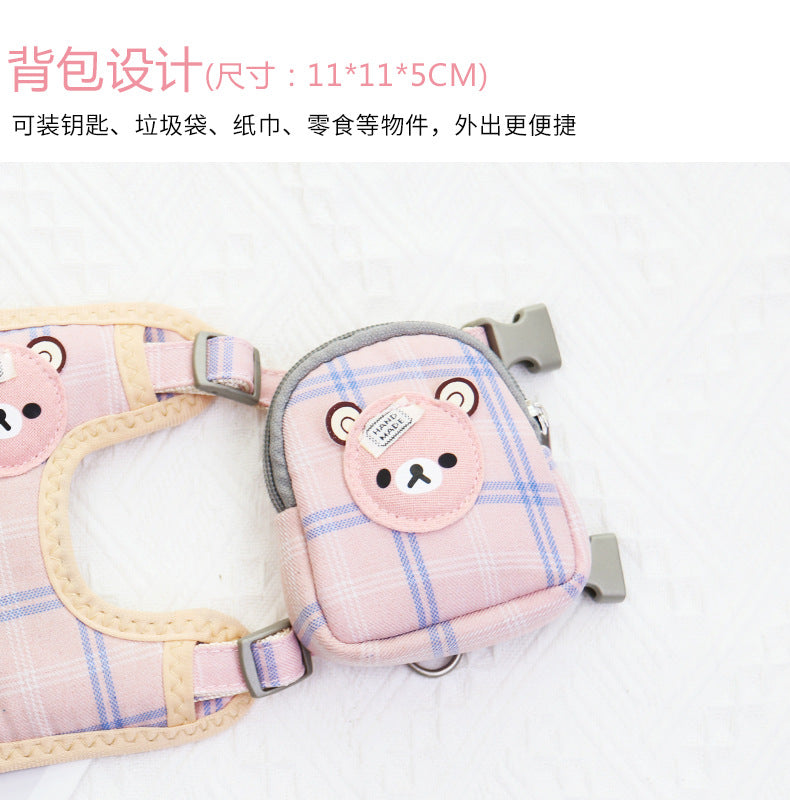 ペット用品 犬 お散歩 犬用 リード 2点セット 中型犬 ハーネス リーシュ お出かけ シンプル ペットハーネス 63 小型犬 ハーネスリードセット 犬用ハーネス 簡単装着 猫用 ネコ用ハーネス おし
