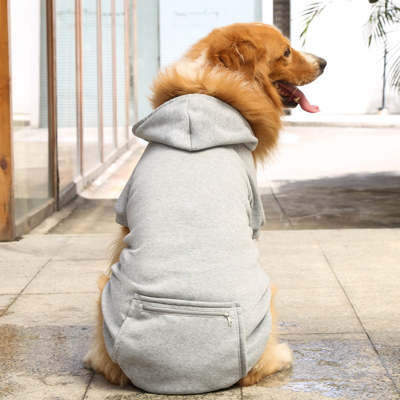 秋冬 犬 ペット服 秋冬 犬服 中型 大型犬 tシャツ 柴犬 秋田犬 中大型犬 犬洋服 コート フード付き ドッグウェア 暖かい 保温 防寒 脱毛保護 お散歩お出かけ服