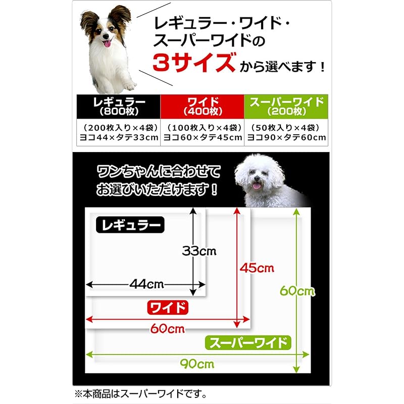 【即納】山善 お徳用使い捨てペットシーツ 超薄型 スーパーワイド 50枚入