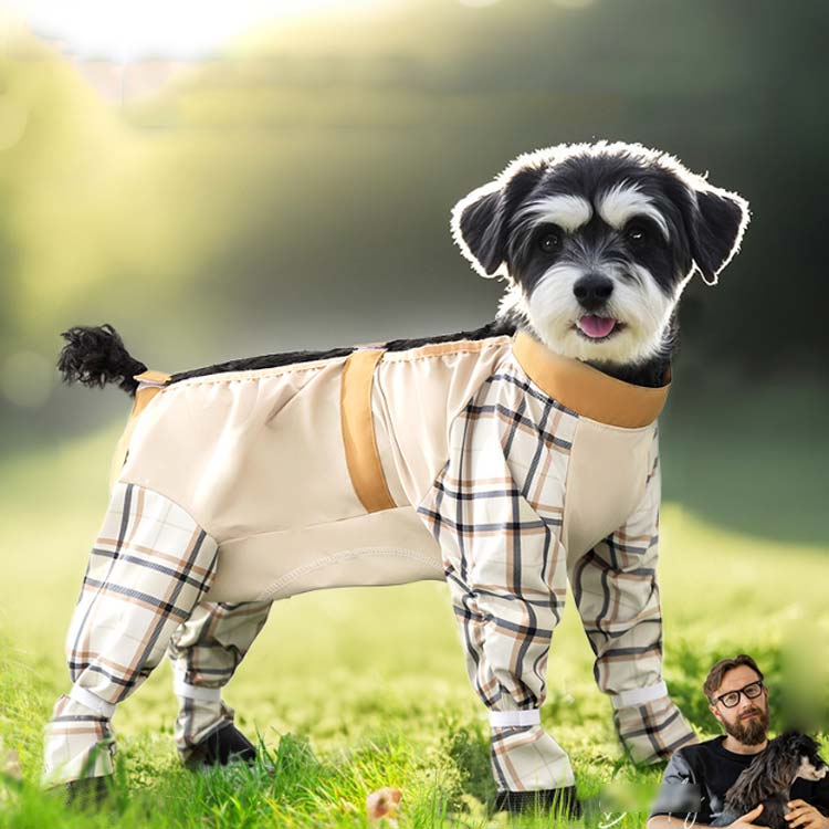 限定販売汚れ防止 ドッグ マジックテープ 腹カバー アウトドア 犬用パンツ 犬用 防水 四本足パンツ 小型犬 レッグカバー 滑り止め 脱げない 犬服 雨靴 レインシューズ 屋外 散歩 肉球保護 梅雨