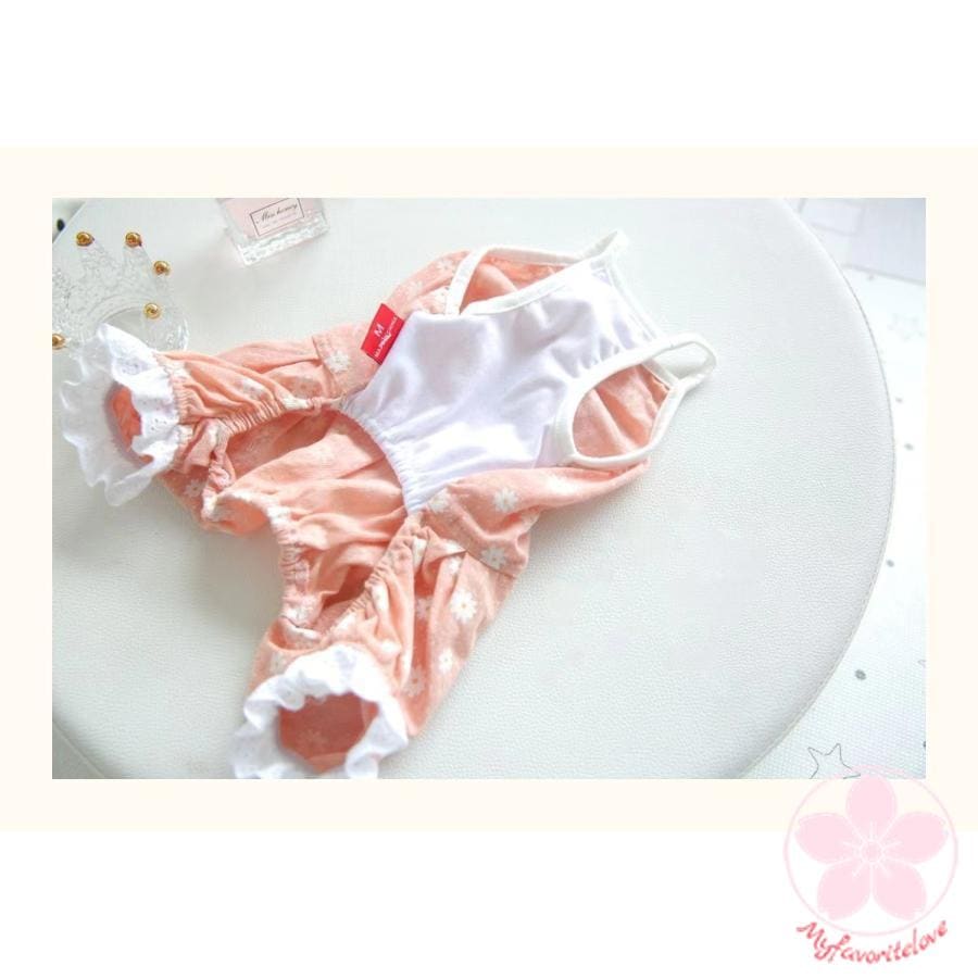 万能流行感 ペット 服 安い 犬 春 夏 ハート 花 柄 ロンパース つなぎ 服 かわいい 可愛い ハイブランド 猫 ドッグウェア