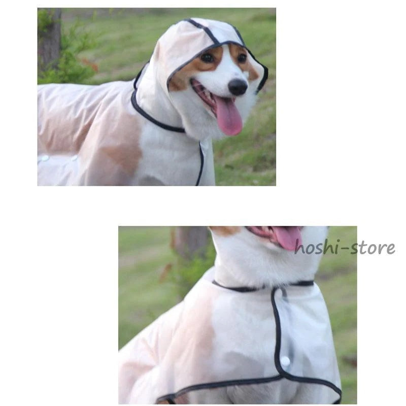犬服 レインウェア おしゃれ 雨具ウェア レインコート 旅行 お出かけ お散歩 小中大型 ドッグウェア かわいい レイングッズ ペット服