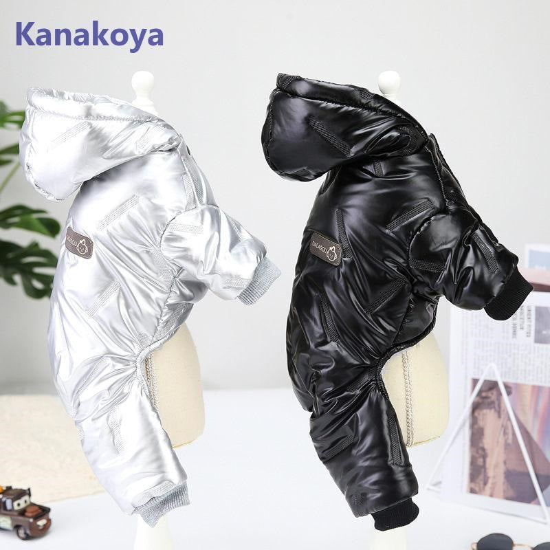 犬服 ペットウェア 秋 冬 中綿入り フード付き 裏ボア 裏起毛 保温 防寒対策 あったか ドッグウェア 小型犬 中型犬 犬用 愛犬 猫 お散歩