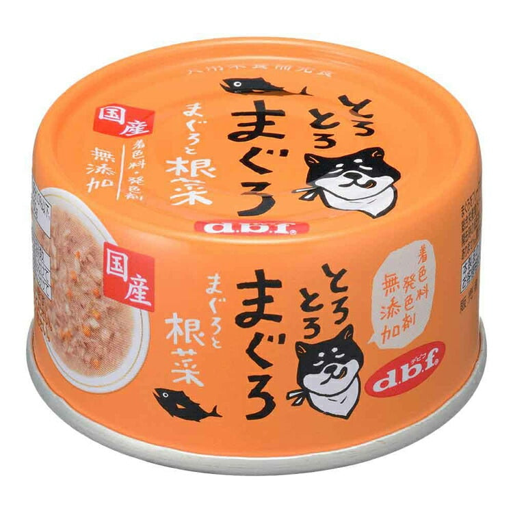【人気商品】とろとろまぐろ まぐろと根菜 60g×24 デビフペット