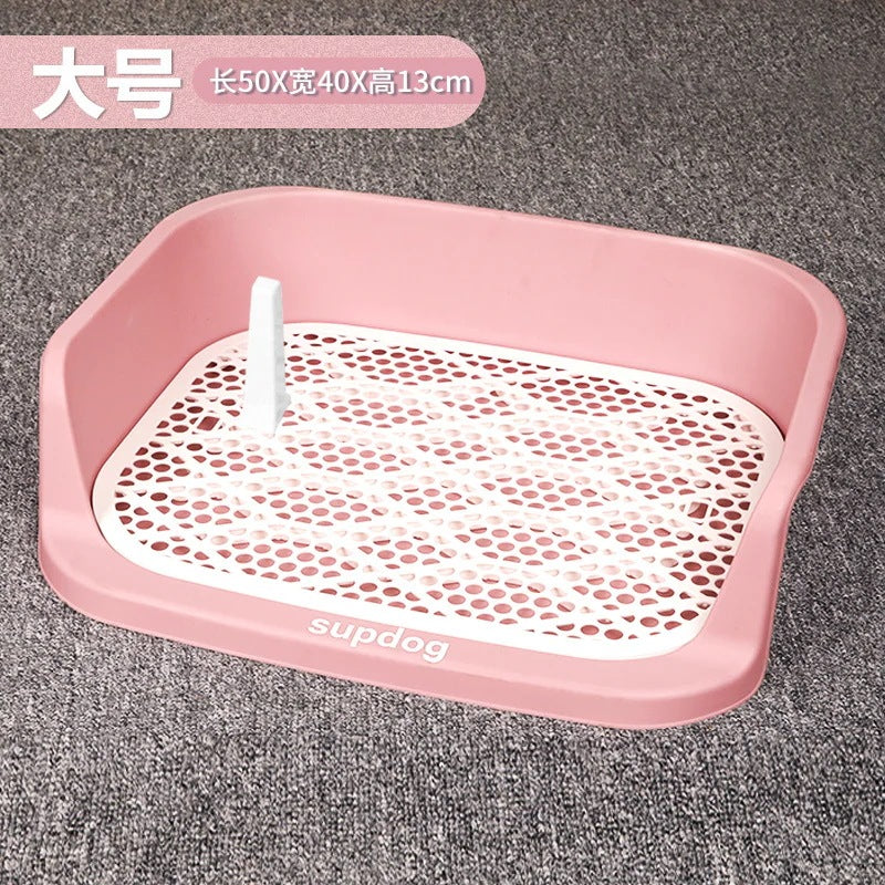 PP素材を採用犬 トイレ トレー おしゃれ トイレトレーニング ペットトレー ワイド ペット用 犬用トイレ トイレ本体 犬トイレ 犬のトイ トイレ容器 ペットトレー トイレトレーニング