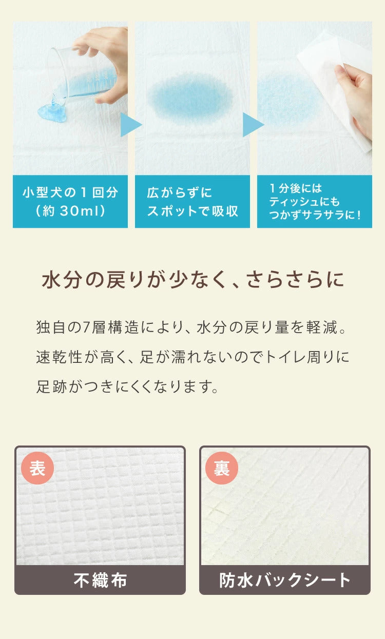 <a href="https://www.qoo10.jp/gmkt.inc/Search/brand.aspx?brandno=134820" target="_blank" class="title_brand" id="btn_brand" title="リコメン堂">リコメン堂</a>ペットシーツ 薄型 レギュラー 800枚 ワイド 400枚 スーパーワイド 200枚 ウルトラワイド 100枚 ホワイト 白 大容量 超吸収 抗菌 消臭 トイレシート トイレシーツ ペットシート