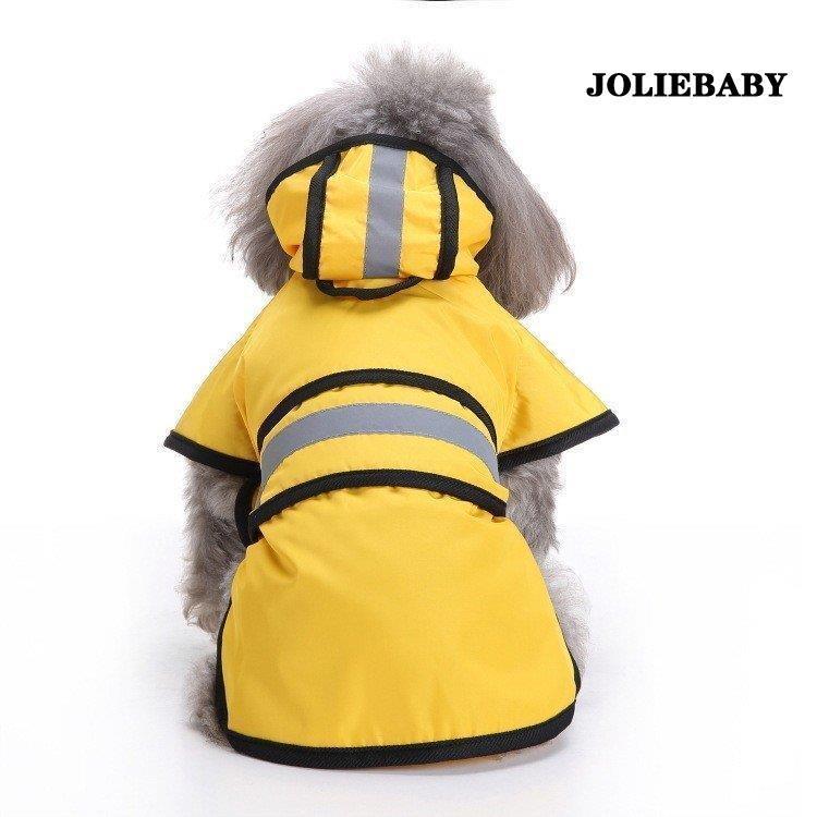 犬 レインコート 犬用レインコート レインウェア ドッグウェア カッパ 合羽 犬の服 フード付き 小型犬用 中型犬用 犬服 雨服 雨具 パーカー