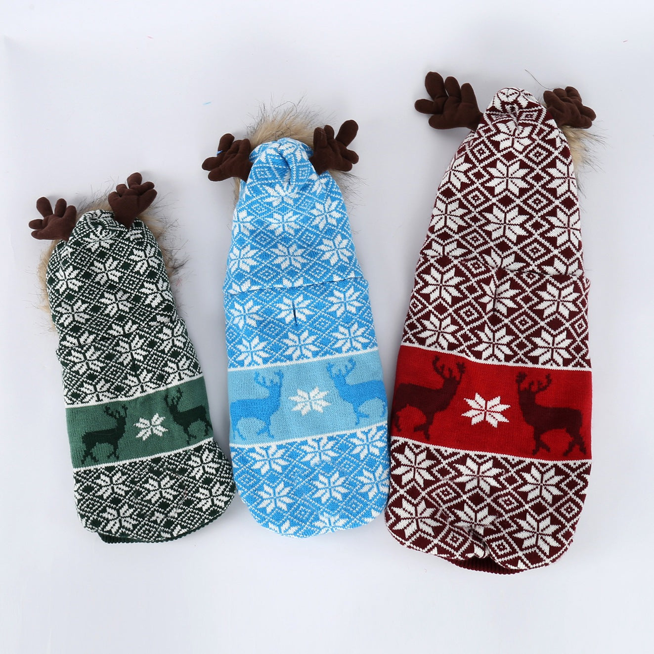 クリスマスペットセーター猫犬服テディビションエルク風小型中大型犬新大型犬セーター404
