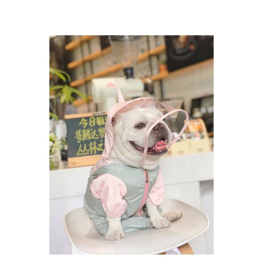 犬用 レインコート 中型犬 犬服 防水 ドッグ 小型犬 雨具 カッパ ドッグウエア ペット
