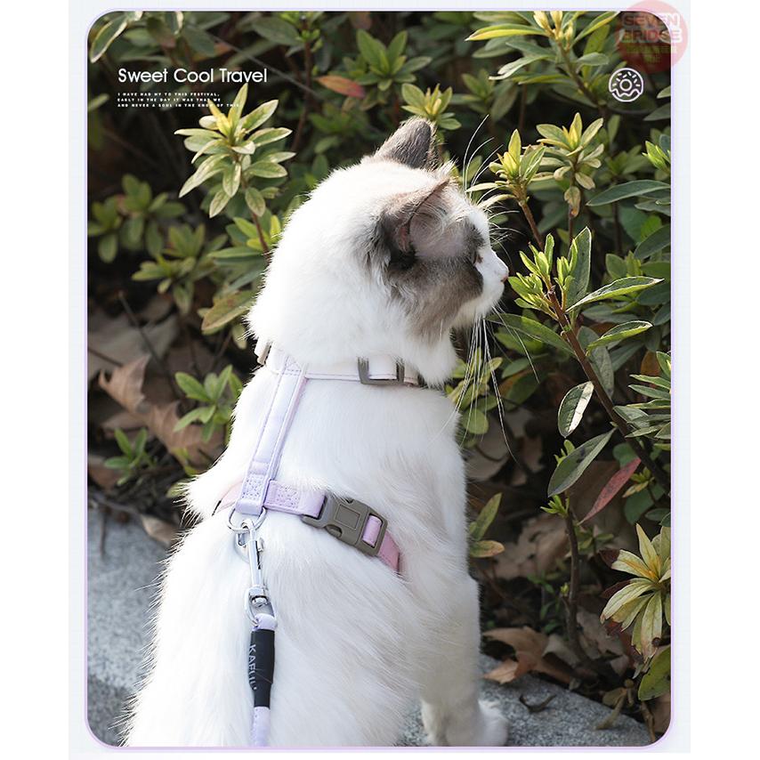 ハーネス ウェアハーネス 猫 脱げにくい キャット リード付 胴輪 犬 ドッグ 服 カラフル 体に優しい ペット