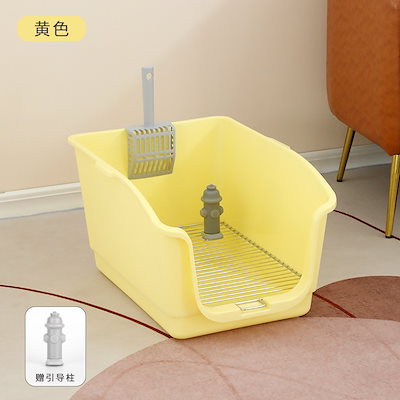 壁付き犬トイレ便器ステンレス防糞犬砂盆の中の小型犬と高犬トイレのペット用品