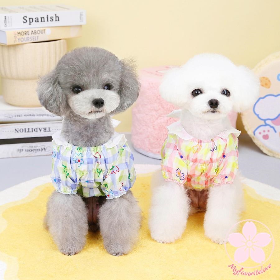高級な質感 ペット 服 安い 犬 春 夏 秋 フリル ワンピース かわいい 可愛い ハイブランド 猫 ドッグウェア