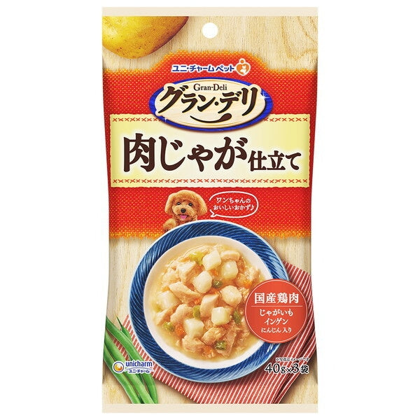 ユニ・チャーム">ユニ・チャーム</a>グラン・デリ パウチ 肉じゃが仕立て 40g×3個