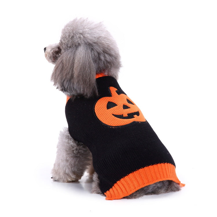 2023年新作入荷 ペット服 犬 服 Tシャツ ドッグウェア犬服クリスマス衣雪花セーターハロウィンペット服セーターヘラジカ衣犬セーター