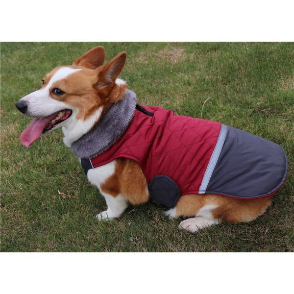 犬の服 秋冬 ドッグウェア 犬服 ベスト リバーシブル 両面着 ペットウェア ベスト 犬 服 暖かい 防寒 可愛い 小型犬 中型犬 柴犬 犬用ウェア