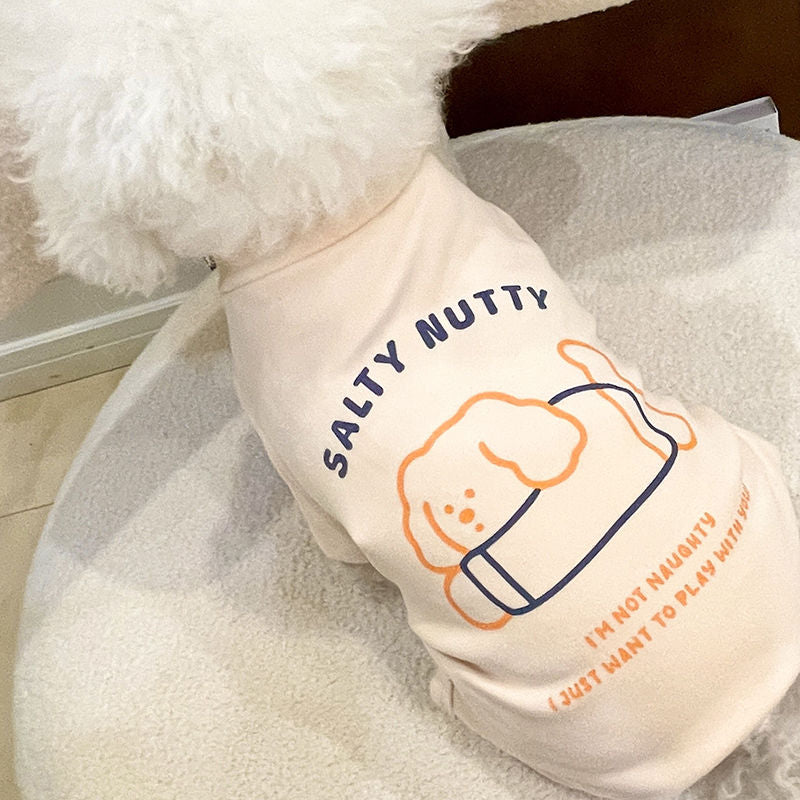 2025 春 ストレッチ 帯電防止 ビションフリーゼ ブーメラン 犬 服 犬の服 犬 洋服 犬の服夏 犬洋服