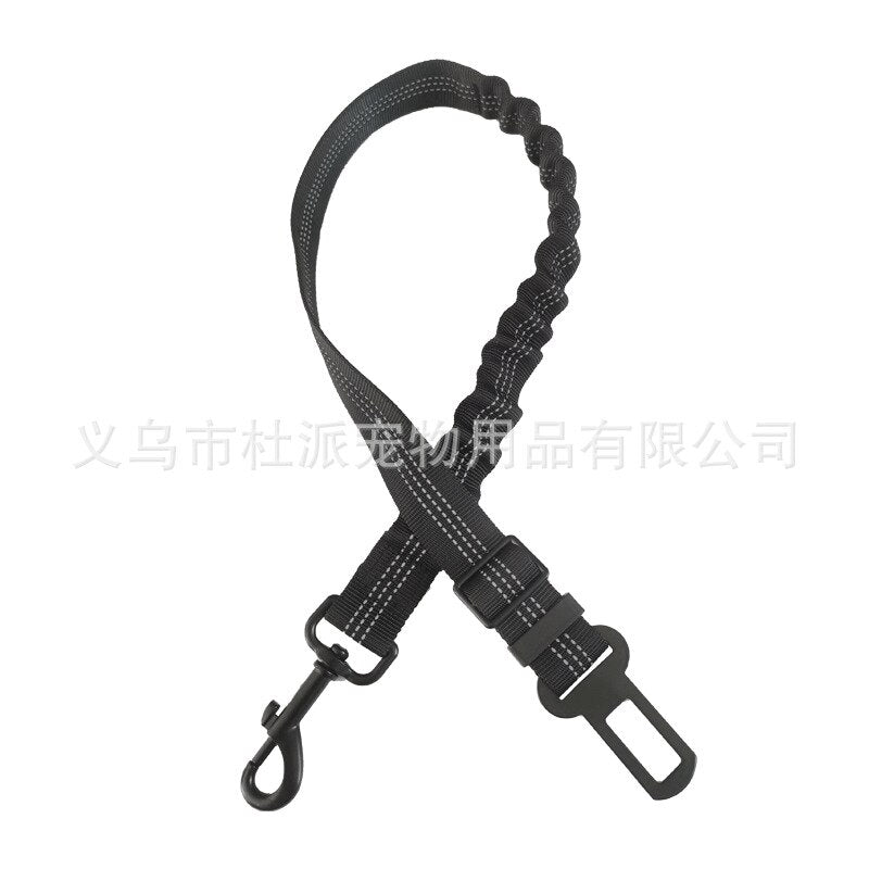 【IRC】ペット用品カーシートベルト犬の鎖格納式緩衝弾性反射安全ロープの鎖犬の鎖