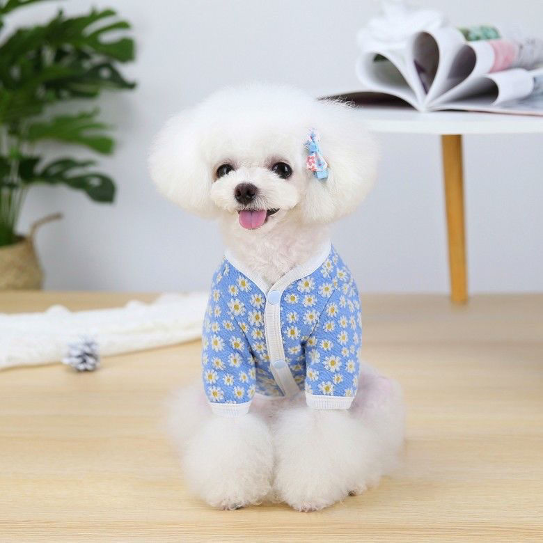 リトルデイジー カーディガン ペット 小型犬 テディ ビションフリーゼ ポメラニアン 犬 服 犬の服 犬 洋服 犬の服夏 犬洋服