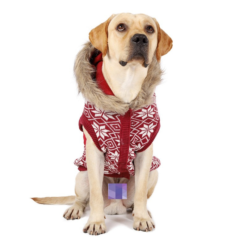 クリスマスペットセーター猫犬服テディビションエルク風小型中大型犬新大型犬セーター404