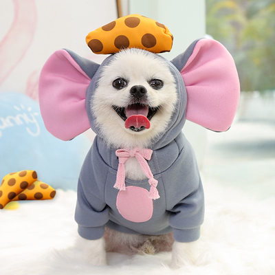 犬の服 かわいい犬の衣装 ハロウィン 仮装舞踏会 子ネズミとチーズ
