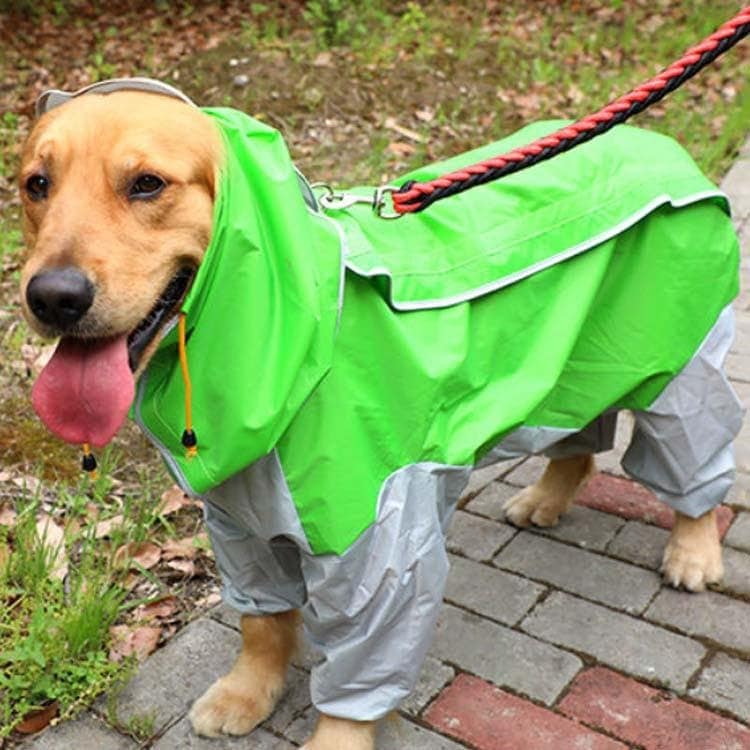 犬服 ドッグウェア レインコート大型犬向け フード付き カッバ 雨具 雨合羽 雨ガッパ 春 夏 秋 冬 合羽 防水 梅雨 ポンチョ 大型犬 大きい
