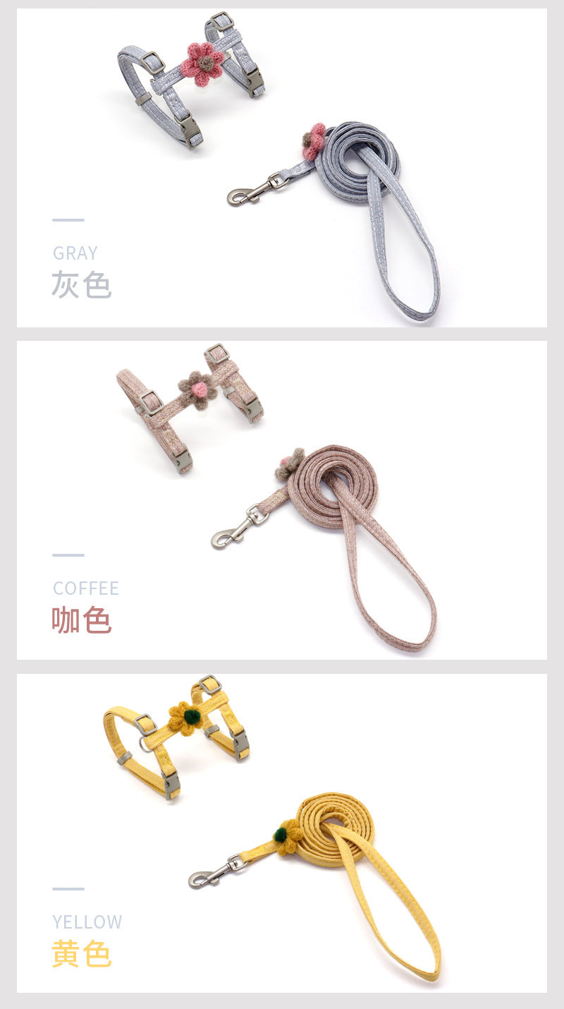 リード 胴輪 ペット用品 お出かけ お散歩 リーシュ 2点セット 軽量 シンプル ハーネスリードセット 犬 ネコ用ハーネス ハーネス 小型犬 猫用 おしゃれ 166 簡単装着 中型犬 犬用 ペットハー