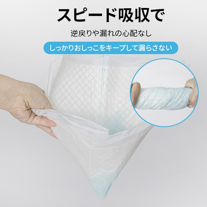 <a href="https://www.qoo10.jp/gmkt.inc/Search/brand.aspx?brandno=109151" target="_blank" class="title_brand" id="btn_brand" title="Honeycare">Honeycare</a>急速発送 ペットシーツ 中厚型 レギュラー 100枚 ワイド 50枚 スーパーワイド 25枚 トイレシーツ ペットシート 犬 猫 トイレ用品
