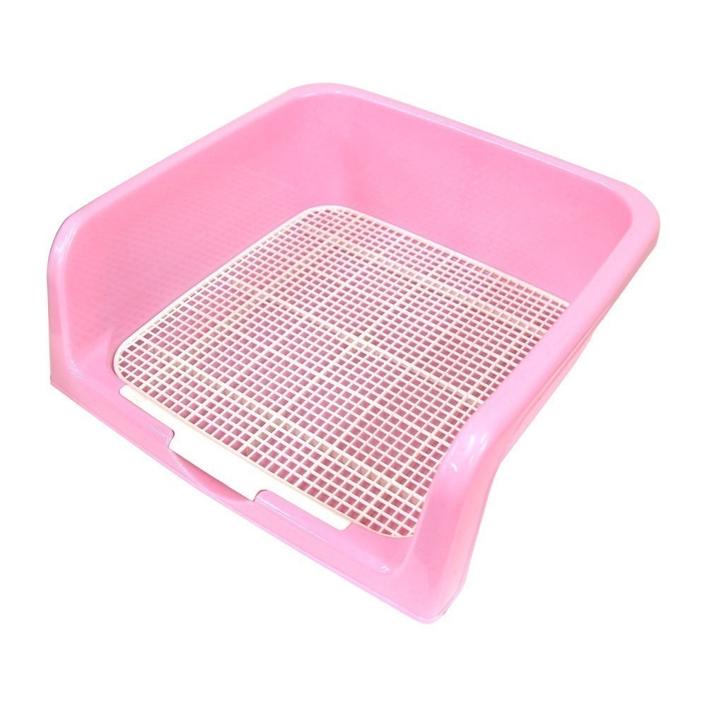 <a href="https://www.qoo10.jp/gmkt.inc/Search/brand.aspx?brandno=114450" target="_blank" class="title_brand" id="btn_brand" title="WEIMALL">WEIMALL</a>トレーニング ペットトイレ トイレ しつけ トレー お手入れ簡単 ステップ壁 飛び散り防止 メッシュ 足濡れ防止 犬トイレ ペットシーツ イタズラ防止 小型犬 中型犬 猫 うさぎ