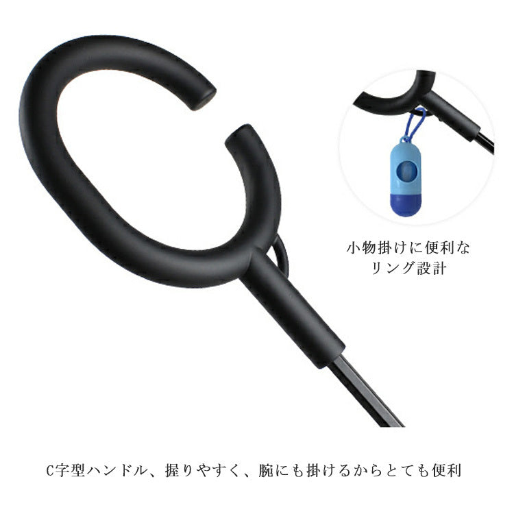 雨具 ペット用 散歩 クリア 犬 中型犬 いぬ お出かけzq リード付き傘 アンブレラ レイングッズ