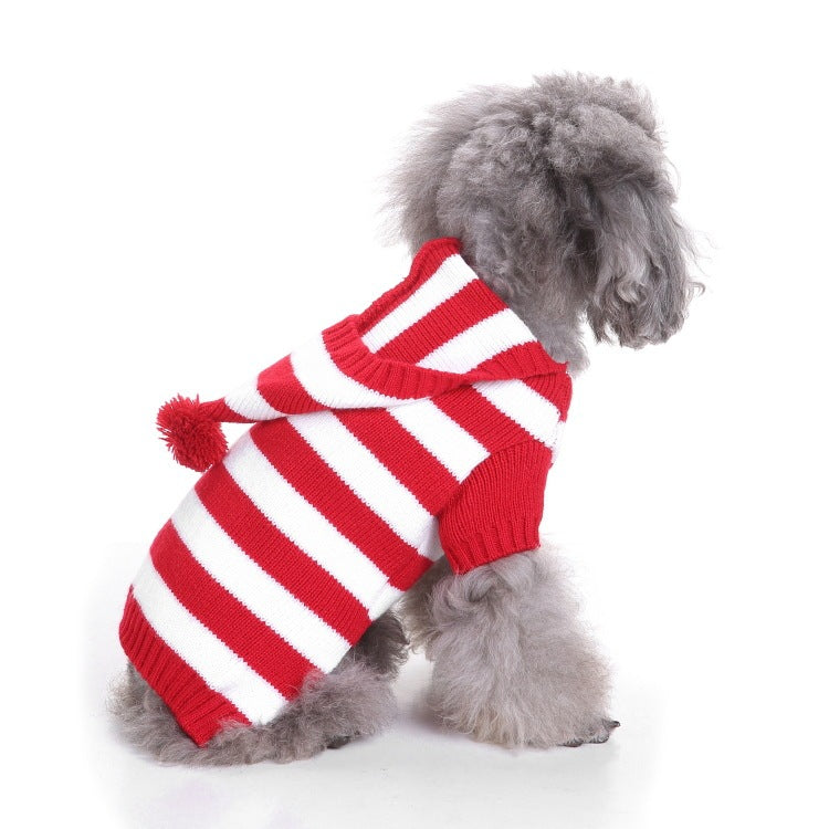2023年新作入荷 ペット服 犬 服 Tシャツ ドッグウェア犬セーターペットクリスマスセーターニットハイネックペット服セーター犬セーター