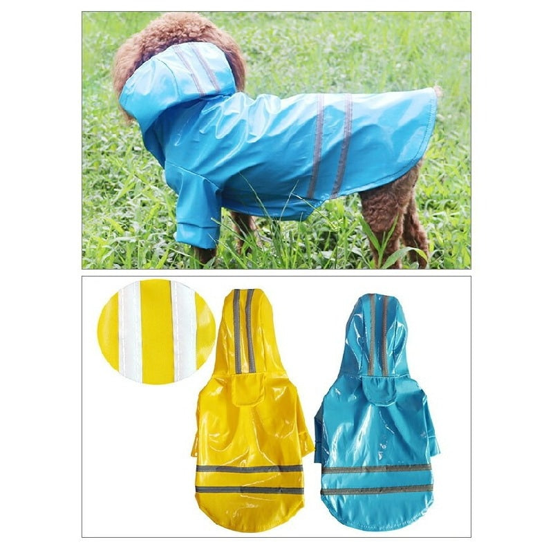 2025福袋ワンちゃん向け 梅雨対策 犬用レインコート レインウェア ドッグウェア 軽量 防水 散歩 雨具2992