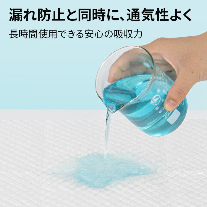 <a href="https://www.qoo10.jp/gmkt.inc/Search/brand.aspx?brandno=109151" target="_blank" class="title_brand" id="btn_brand" title="Honeycare">Honeycare</a>急速発送 ペットシーツ 中厚型 レギュラー 100枚 ワイド 50枚 スーパーワイド 25枚 トイレシーツ ペットシート 犬 猫 トイレ用品
