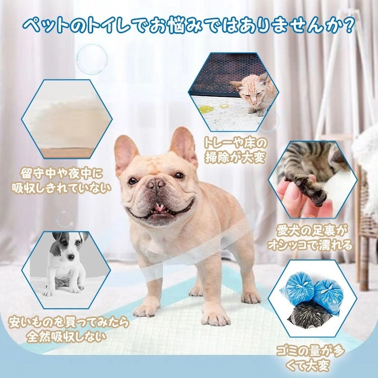 メガ割 ペットシーツ 厚型 レギュラー400枚 犬用 ペット用シーツ トイレシーツ 犬用 ペット用シーツ トイレシート トイレシーツ 消臭 抗菌 大容量 たっぷり吸収 猫 犬 業務用
