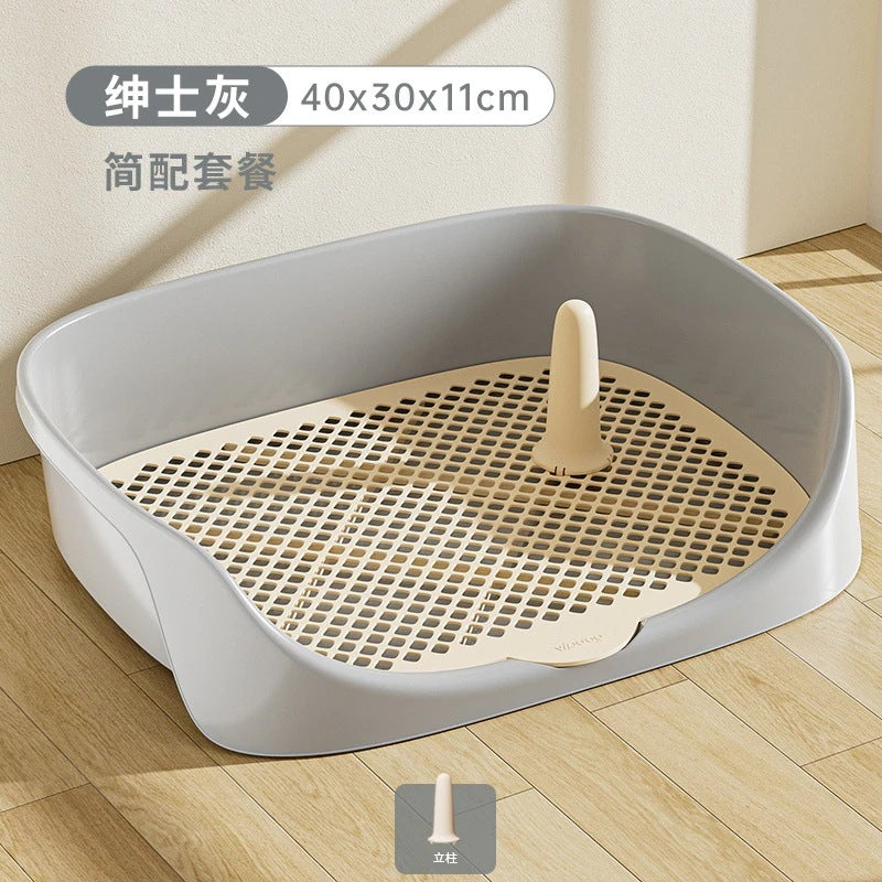 犬 トイレトレー 犬 トイレ ワイド 保護掃除が簡単 ペットトイレ トレーニングトイレ メッシュトレ メッシュトレー 犬トイレトレー 柱付き 訓練しやすい 飛び散