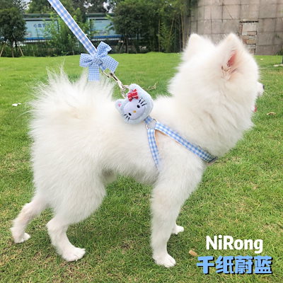 メガ割犬牽引ロープベスト式アニメ屋外散歩犬牽引ロープ小型中型犬犬チェーン犬ロープテディ博美973