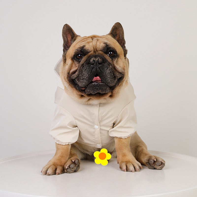 アウトドア ペット用品 ペット服 反射帯犬 中型犬 8 レインウェア ポンチョ 犬用レインコート ドッグウェア 大中小型犬 猫 犬用ウインドブレーカー 犬の服 散歩 雨具 レインコート 梅雨対策 犬服