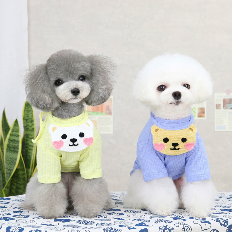 猫 犬 洋服 犬服 ペット服 大中小型犬 ペット用品 犬/猫用 犬の服 ペットウエア 小型犬 中型犬 通気 可愛い ドッグウェア トレーナー 犬 服 ワンピース サロペット ビションフリーゼ 犬猫服