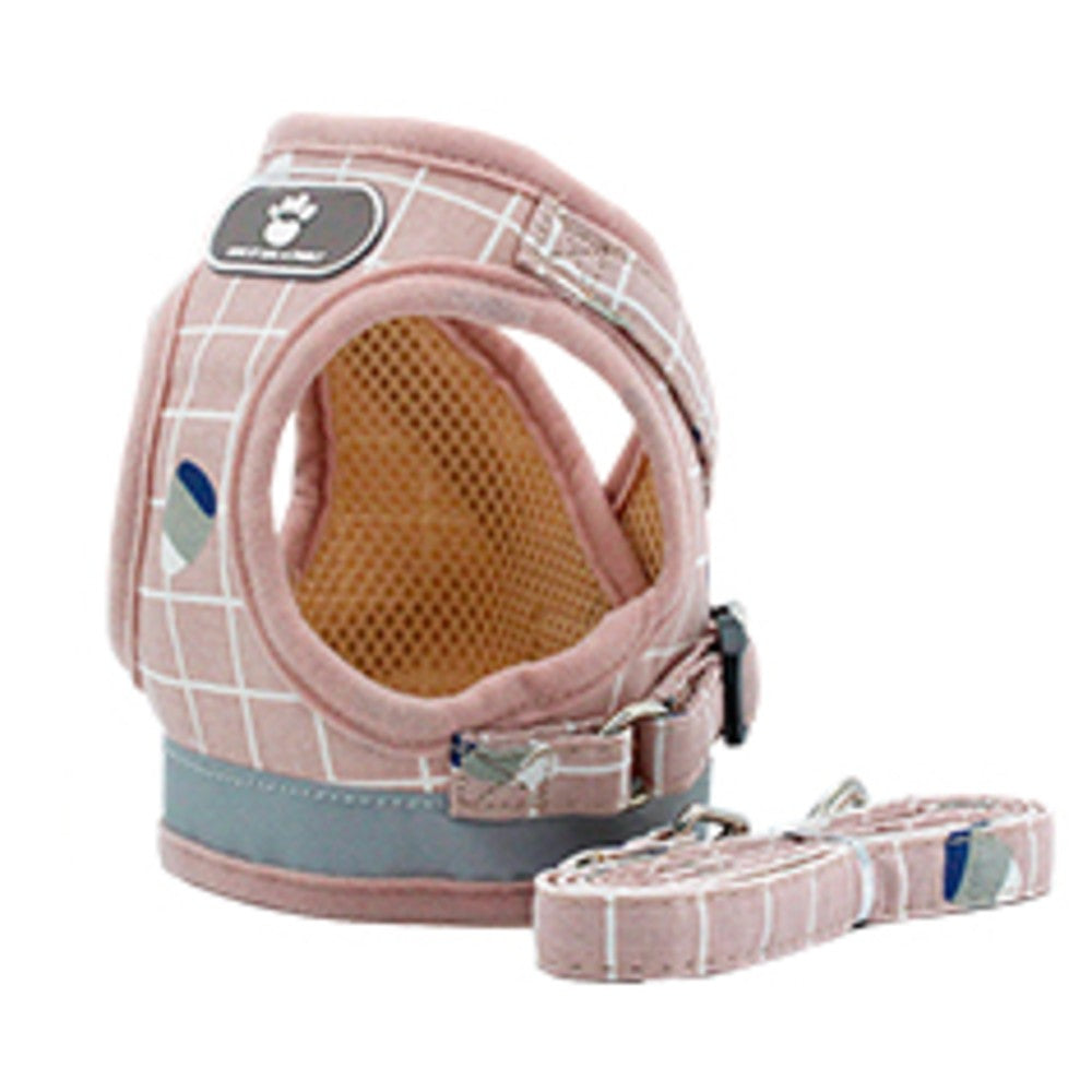 本日のおすすめ ペット メッシュ素材で軽く涼しいハーネス &リードセット 夜間反射ベルト 小型犬 中型犬 シンプル 全6色ペット メッシュ素材で軽く涼しいハーネスペット メッシュ素材で軽く涼しいハーネ