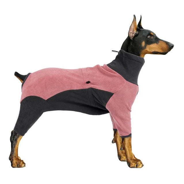 可愛い 極フリーススウェットシャツ 暖かい綿のパーカー 4本足のスウェットシャツ 伸縮性のある服 犬の服 ホームウェア 冬