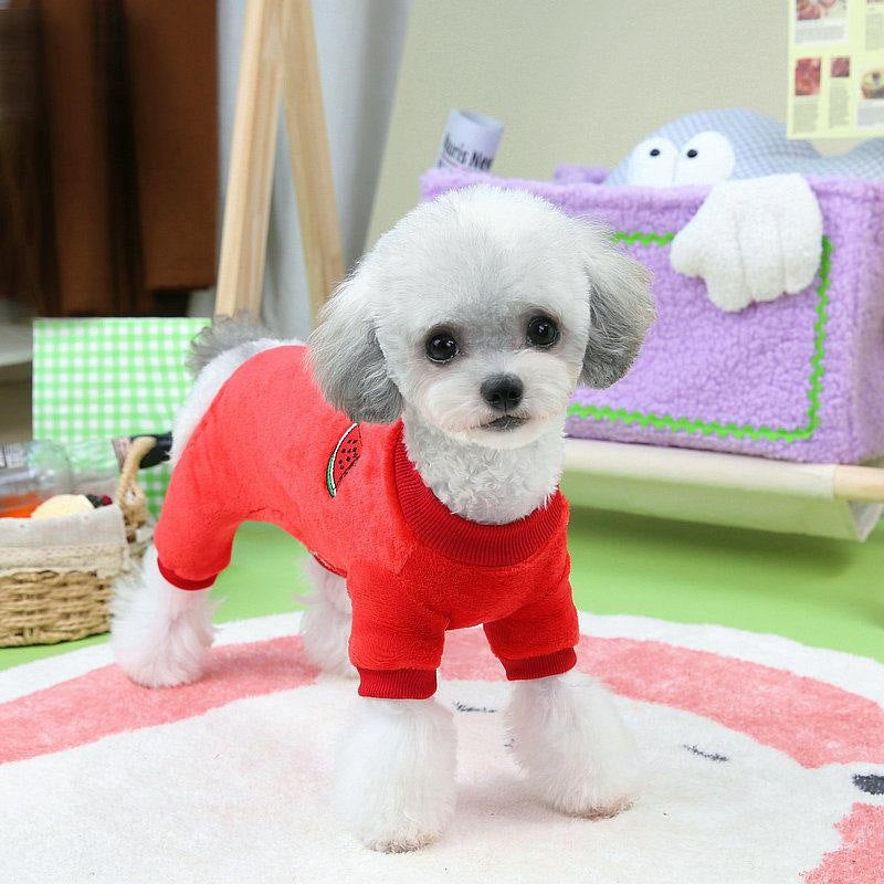 大人の魅力 犬服 ペットウェア 犬の服 厚手 Dカン付き ペット服 長袖トレーナー ペット用品 可愛い 暖かい 秋冬春 裏ボア 防寒 モコモコ ふわふわ 散歩
