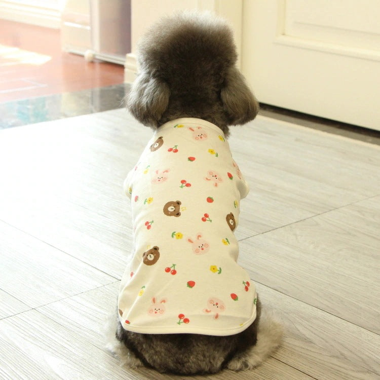 春夏新作 犬服 ペット服 犬 洋服 ペット 犬用品 小中型犬 犬服春夏服かわいい薄着夏猫ペット服
