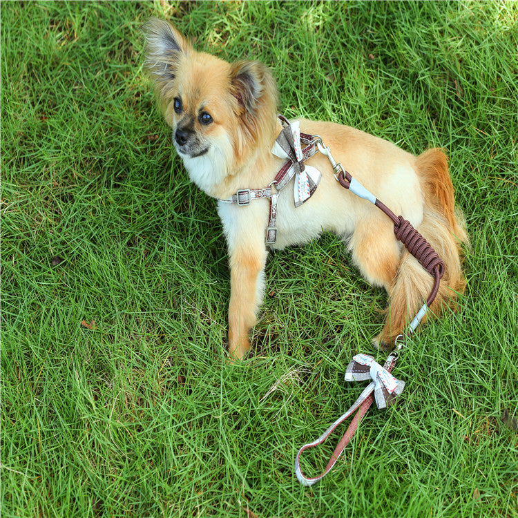 ペットハーネス シンプル お散歩 犬 小型犬 ハーネスリードセット 猫用 中型犬 簡単装着 お出かけ 161 ハーネス 犬用ハーネス リーシュ 胴輪 ペット用品 軽量 おしゃれ リード ネコ用ハーネス